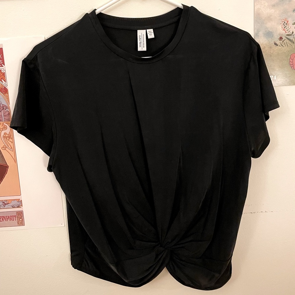 And Other Stories black tucked t shirt